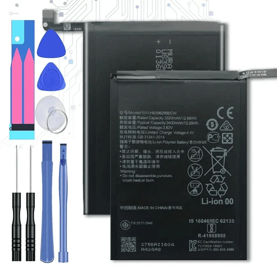 HB 396285 Аккумулятор ECW для Huawei P20 / Honor 10 Lite P Smart 2019 10i 20i Maimang 8 EML-L09