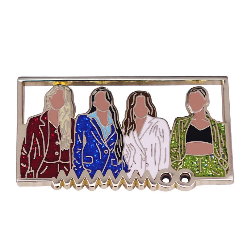 

Kpop MAMAMOO Brooch and Enamel Pin Fan Lover Collection Gifts Clothes Backpack Decoration Jewelry