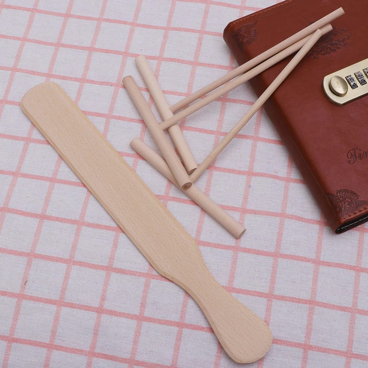 

4 Pcs Pasta Cooker Butter Spreading Tool Crepe Cooking Utensils Pancakes Wooden