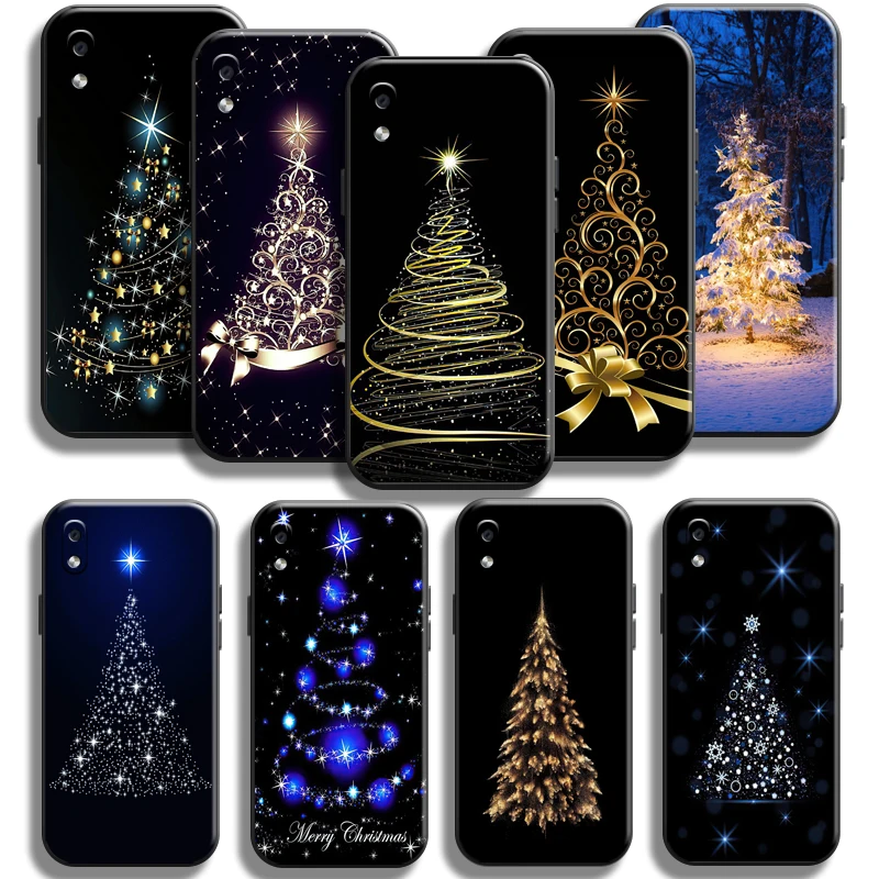 

Merry Christmas Tree Deer Phone Case For Samsung Galaxy A10 A10S Funda Shell Cover Cases Carcasa TPU Full Protection
