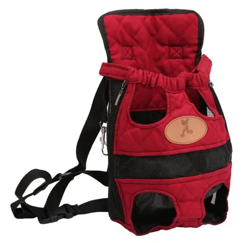 Передняя Сумка-переноска для маленьких собак, рюкзак для переноски, конвейер для собак, дорожная сумка