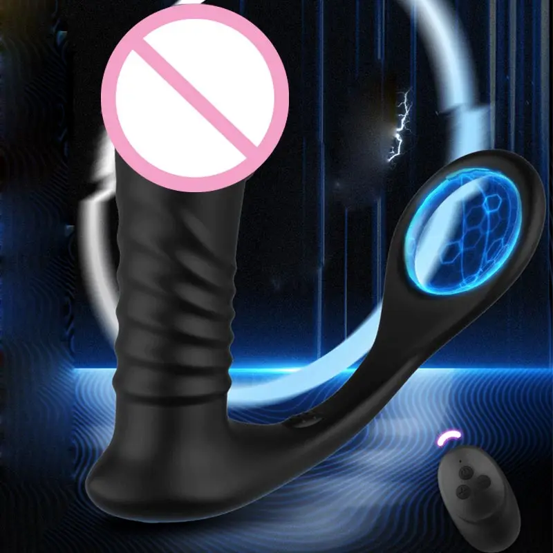 lockable chastity cage and buttplug wireless remote Sex man insert back massage instrument chastity cage women vibrator
