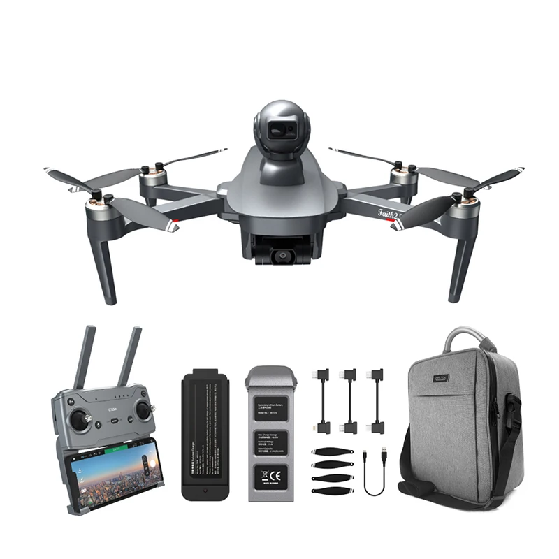 

CFLY Faith 2pro Drone,3-Axis Gimbal Camera,4K Video,5 Directions of Obstacle Sensing,32 Mins Flight Time,6km Video Transmission