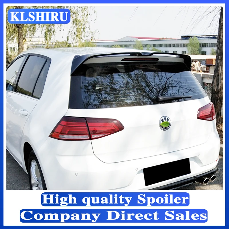 

Спойлер на крышу заднего багажника из АБС-пластика, окно, крыло, губа для Volkswagen VW Golf 7 7,5 VII MK7 7,5 GTI R Hatchblack 2014 - 2019