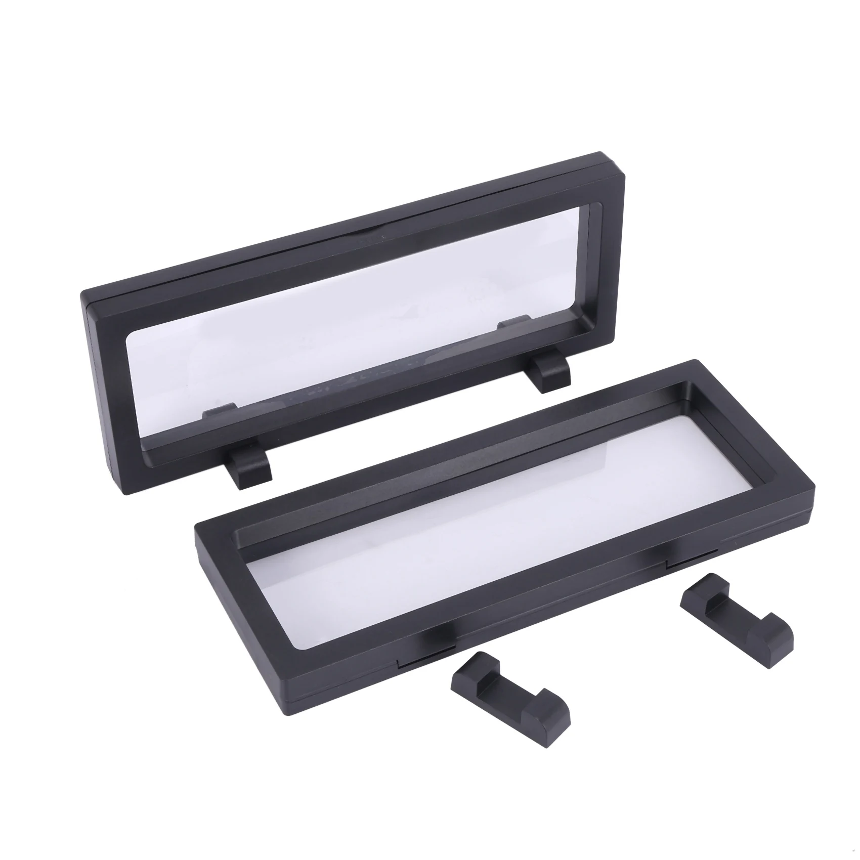 5 шт./набор прозрачные пластиковые витрины для ювелирных изделий