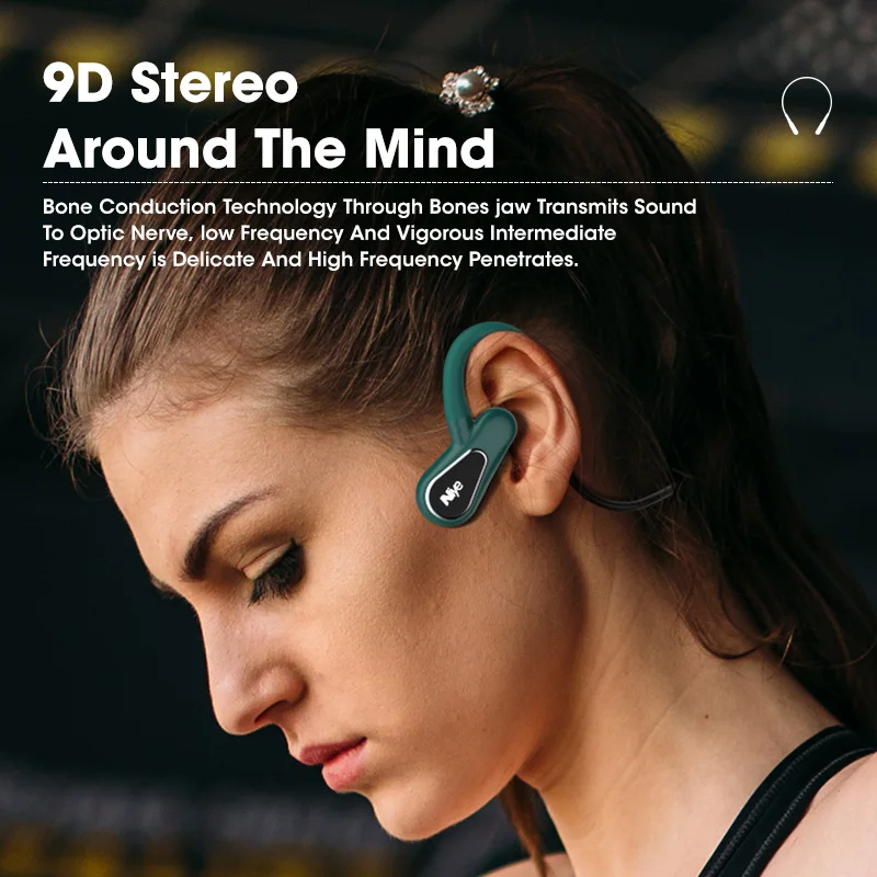 Фото Спортивная Беспроводная Bluetooth-гарнитура с микрофоном 16 ГБ ОЗУ Электроника Спортивная Беспроводная Bluetooth-гарнитура с микрофоном 16 ГБ ОЗУ Электроника