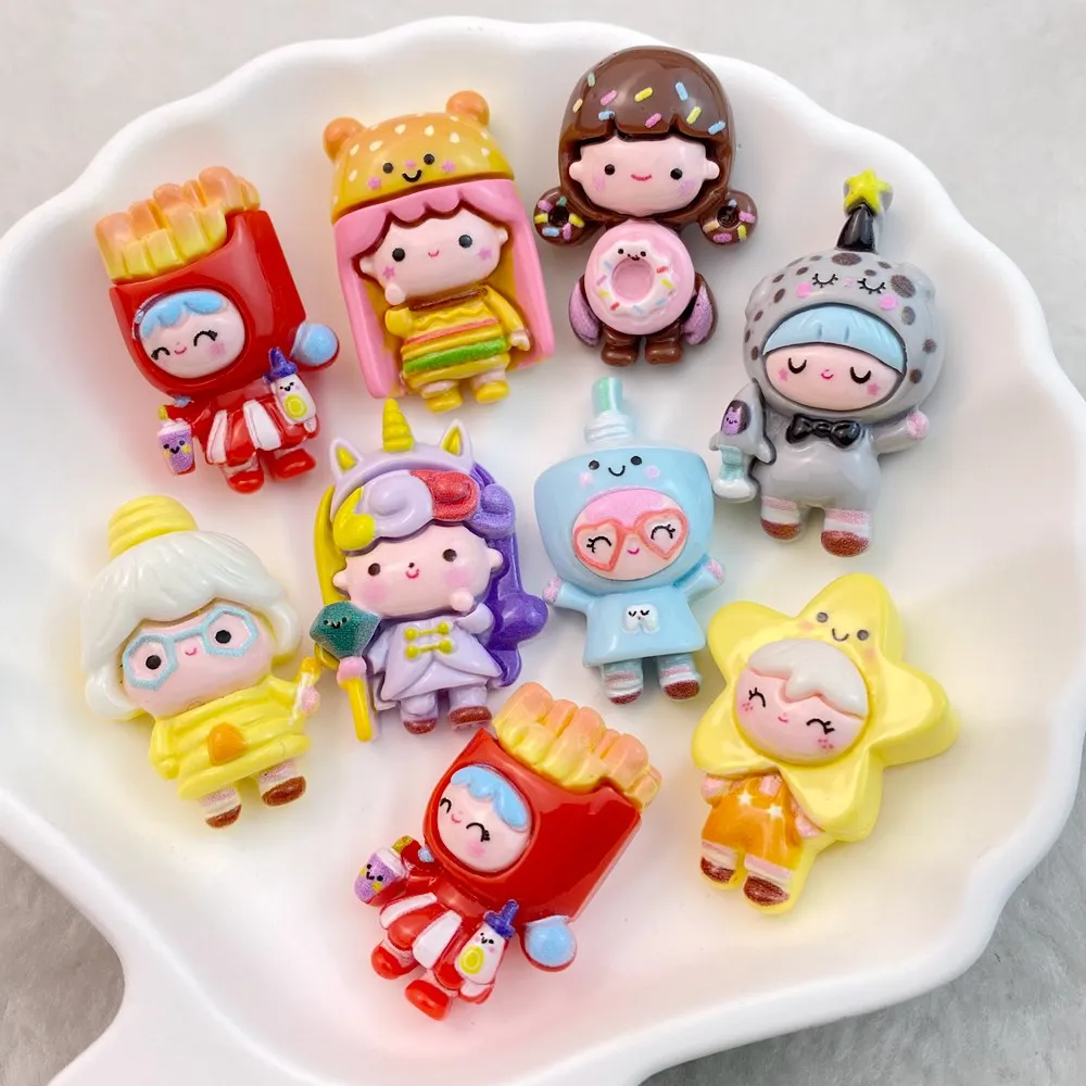 

Набор из 10 кабошонов из смолы TSXJY