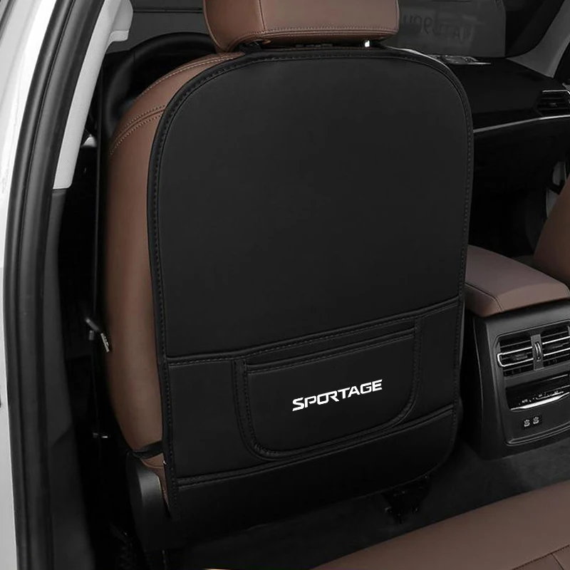 Фото Для Kia Sportage 3 4 QL 2005-2023 Автомобильное сиденье, противоударная накладка на переднее сиденье, задняя детская противоударная накладка, защитная накладка на сиденье №4