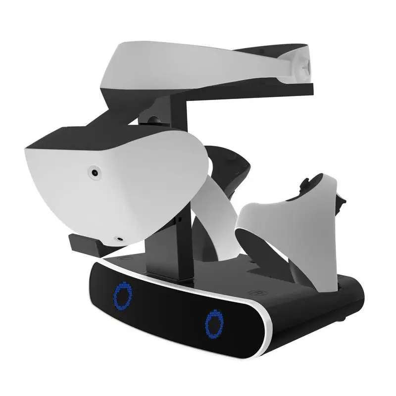 

Улучшенная зарядная станция PS VR2, подставка для контроллера, зарядная док-станция с гарнитурой VR, дисплей, контроллер, зарядные устройства