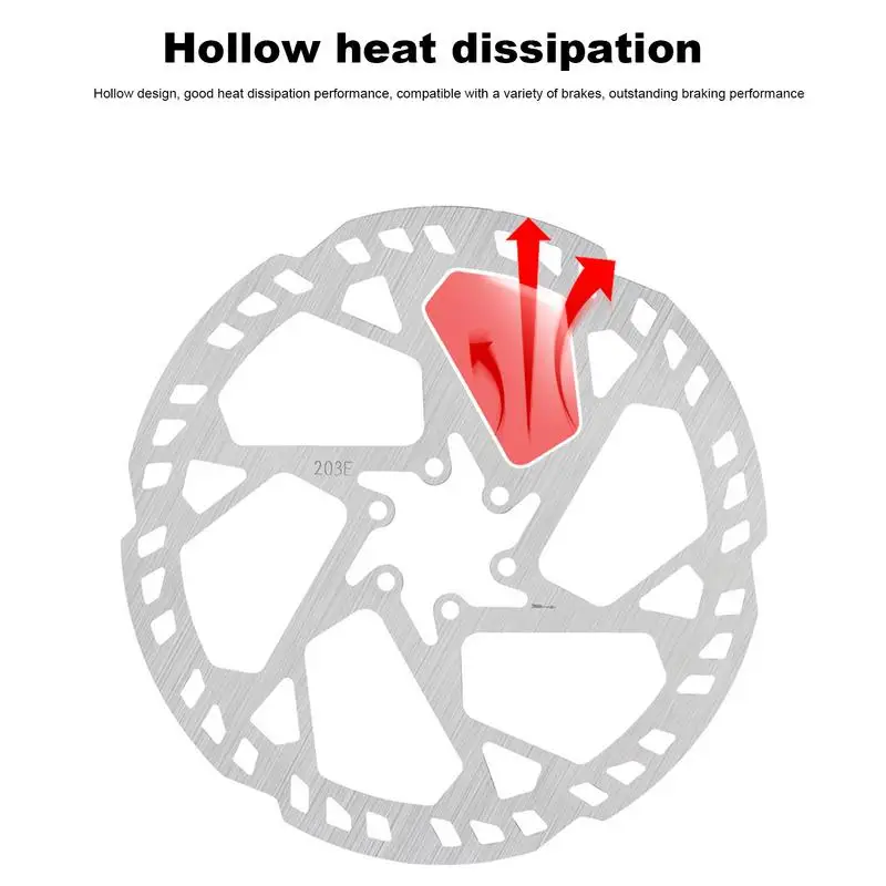 Дисковый тормоз для электроскутера 203/180/160 мм