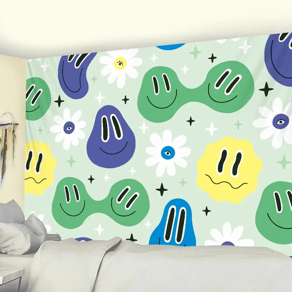 Висячая ткань в богемном стиле с картами Таро милый фон для комнаты домашний