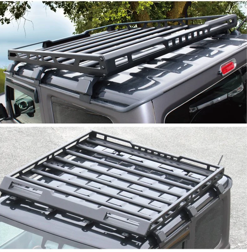 

Aluminum Alloy Cargo Roof Rack Bar for suzuki 2019 2020 2021 Jimny JB74 JB64 JB74w fast ship
