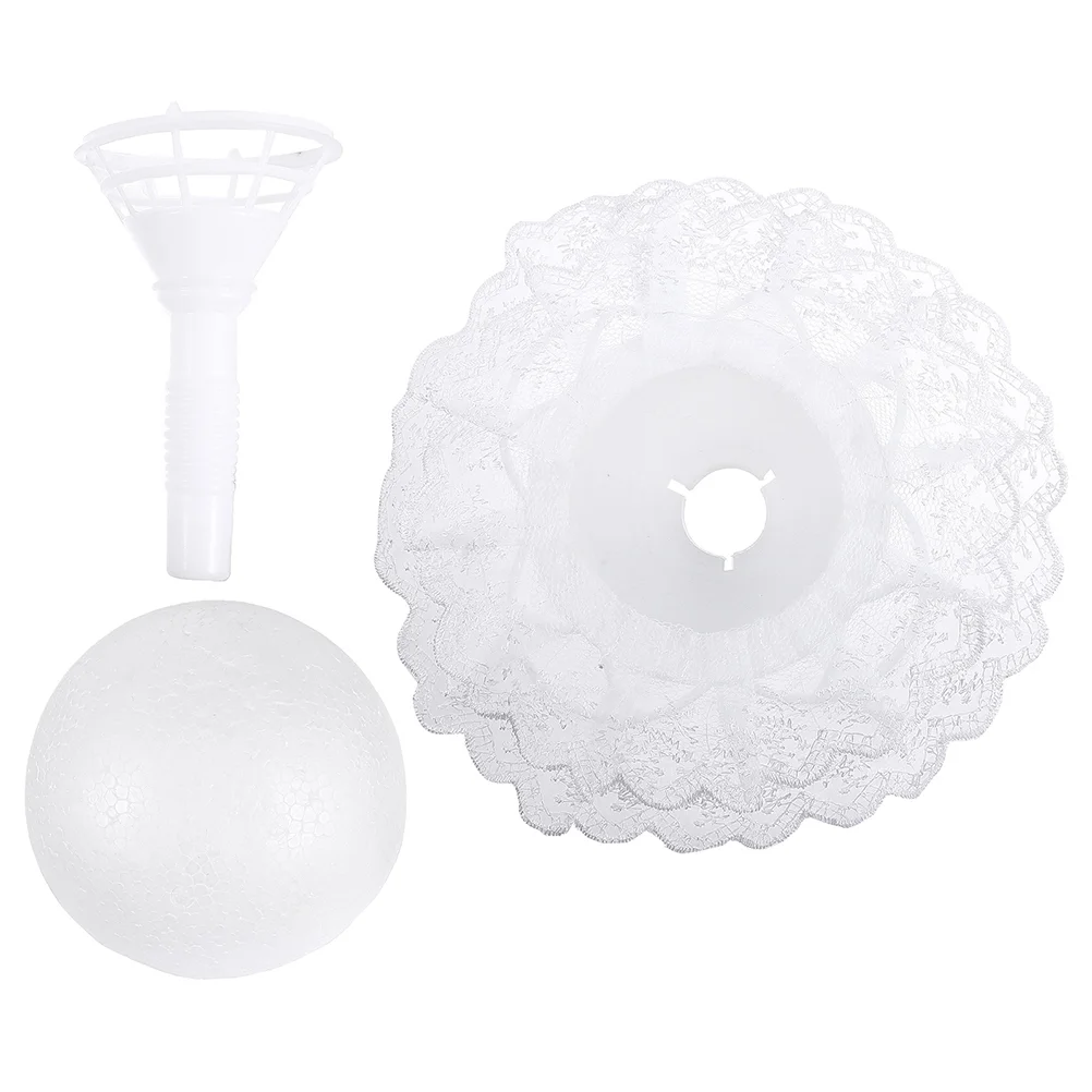 

Bouquet Holder Wedding Flower Bridal Handle Stand Floral Arrangement Bouquetsbride Base Handles Holders Display Cardfoam Support