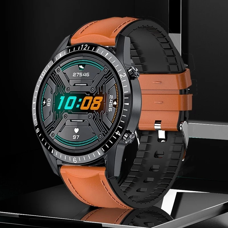 

New Smart Watch Phone Full Touch Screen Sport Fitness Watch IP67 Waterproof Bluetooth Connection For Android ios smartwatch Men