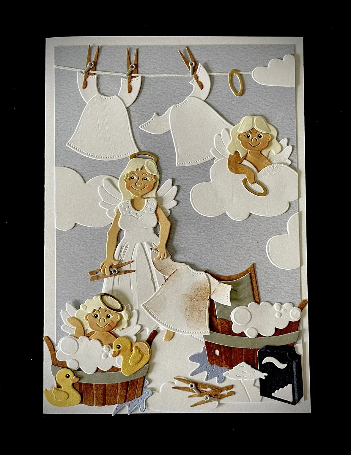 Рождественский фонарь Engle Santa коллекция стирки дверь раковина одежда флаг