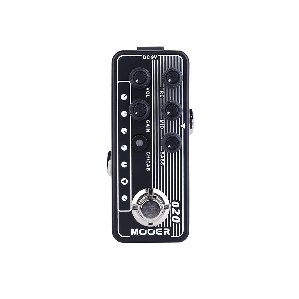 

Mooer Blueno Guitar Effect Pedal Dual Channel Digital Micro Preamp Speaker Cabinet Simulation Pedal Guitar Parts & Accessories