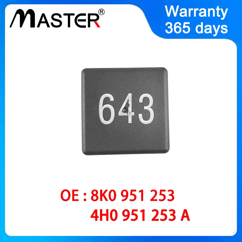# 643 Реле 8К 0951253 Для Audi A6L Q5 A4 S4 A6 S6 A8 S8 Skoda Fabia Octavia VW Polo Bora Golf Passat Tiguan Sharan 8K0 951 253
