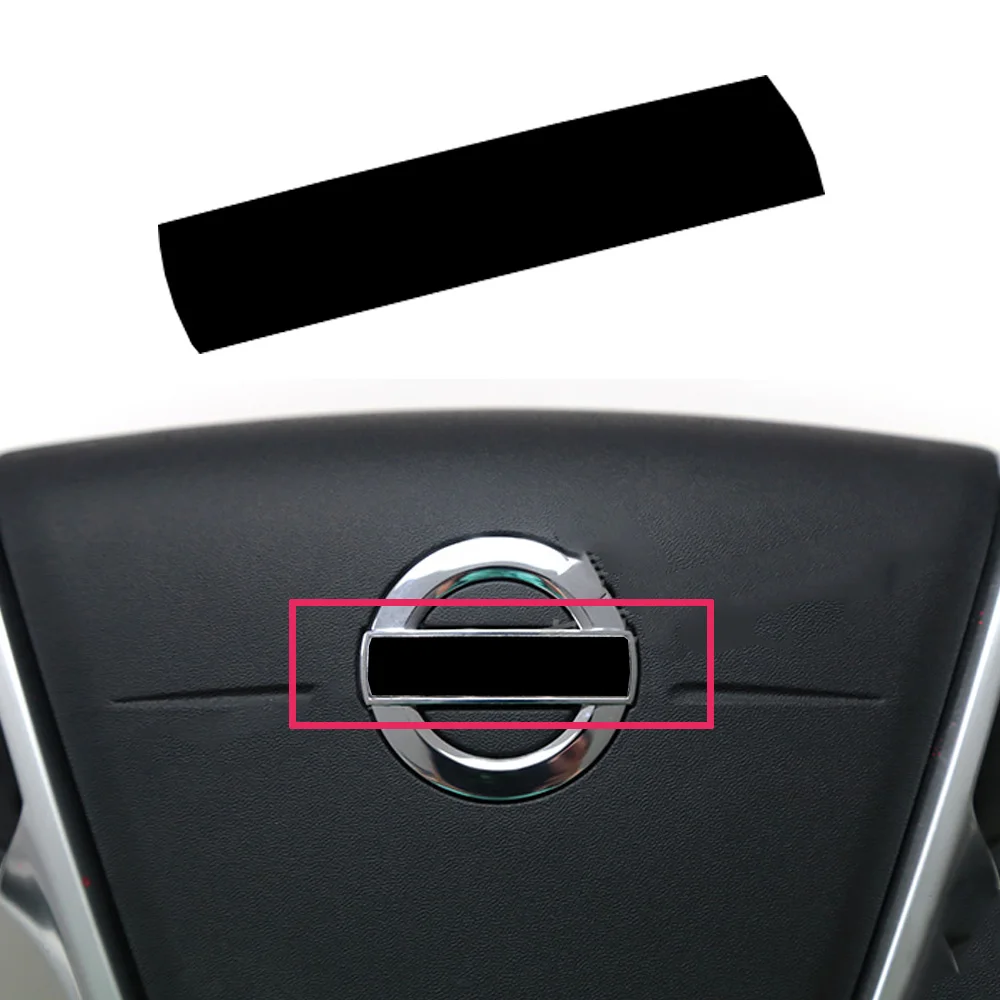 

46*11 мм черный логотип для Volvo, наклейка на руль автомобиля для Volvo XC60 XC90 V40 V60 S80 S60 S40 XC70 T5 T6 AWD 2010-2021