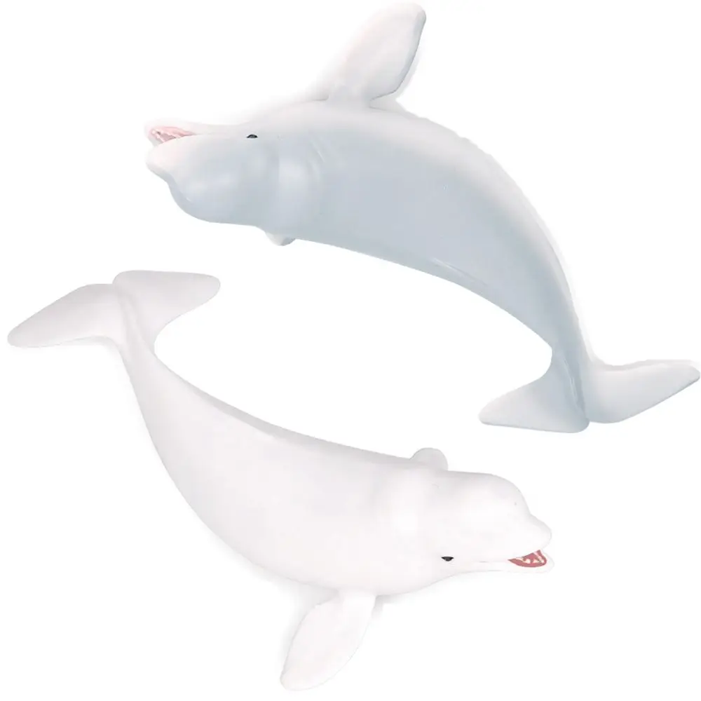 

Фигурки природы и познания детей, раннее изучение науки, имитация белуги морского организма Sealife, модели белых китов