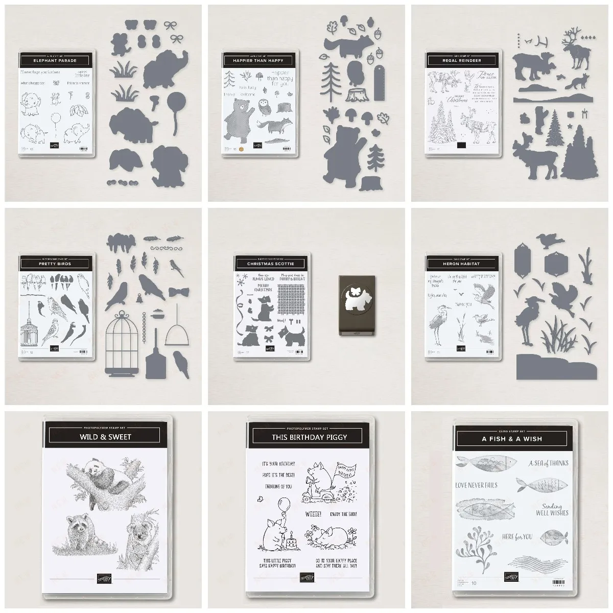 

Pig and Elephant Animal Series Novel Metal Cutting Dies and Stamps New 2023 Scrapbook Diary Decoration Embossing DIY Greeting