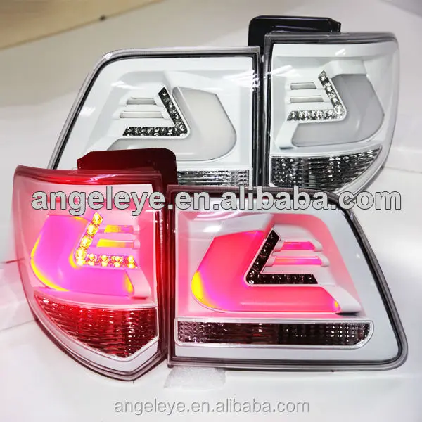 

2011- 2013 Year For TOYOTA Fortuner LED Tail Lights Rear Lamp Chrome Housing Clear Cover YZ