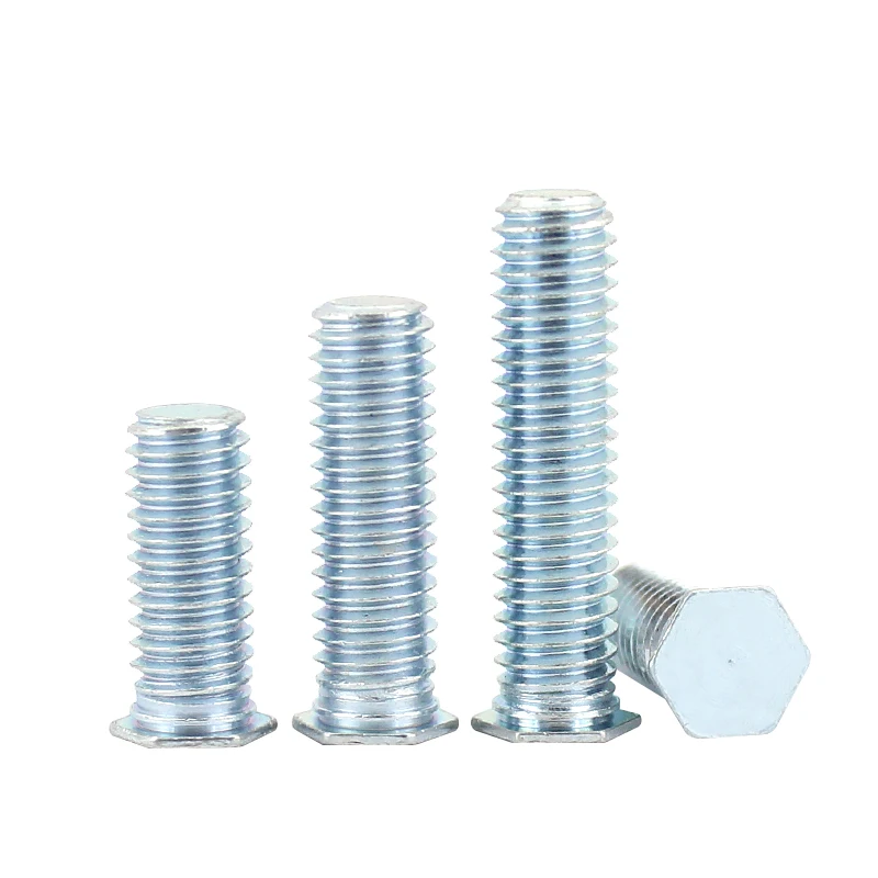 

NFH M3 M4 M5 M6 Carbon steel Hex head Press Riveting screw Pressure rivet screw