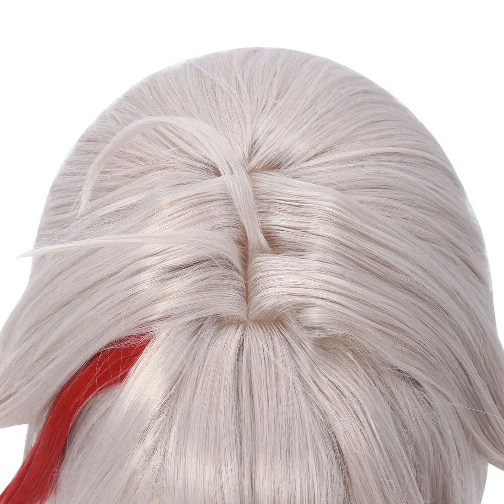 Genshin Impact Kiry Kazuha Косплей Парик Игра Серый для Хэллоуина
