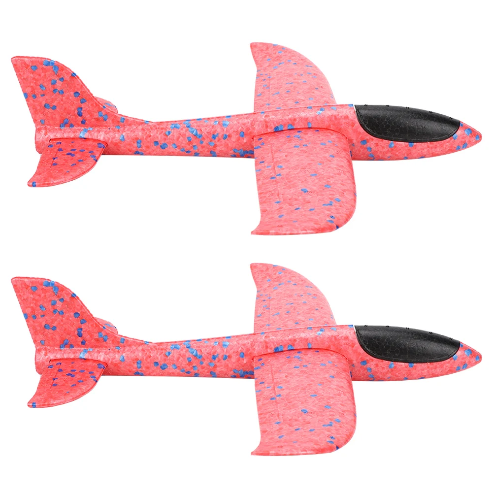 

2 Pcs EPP Throwing Glider Catapult Airplane Throw and Return Stunt Version Children Educational Toy