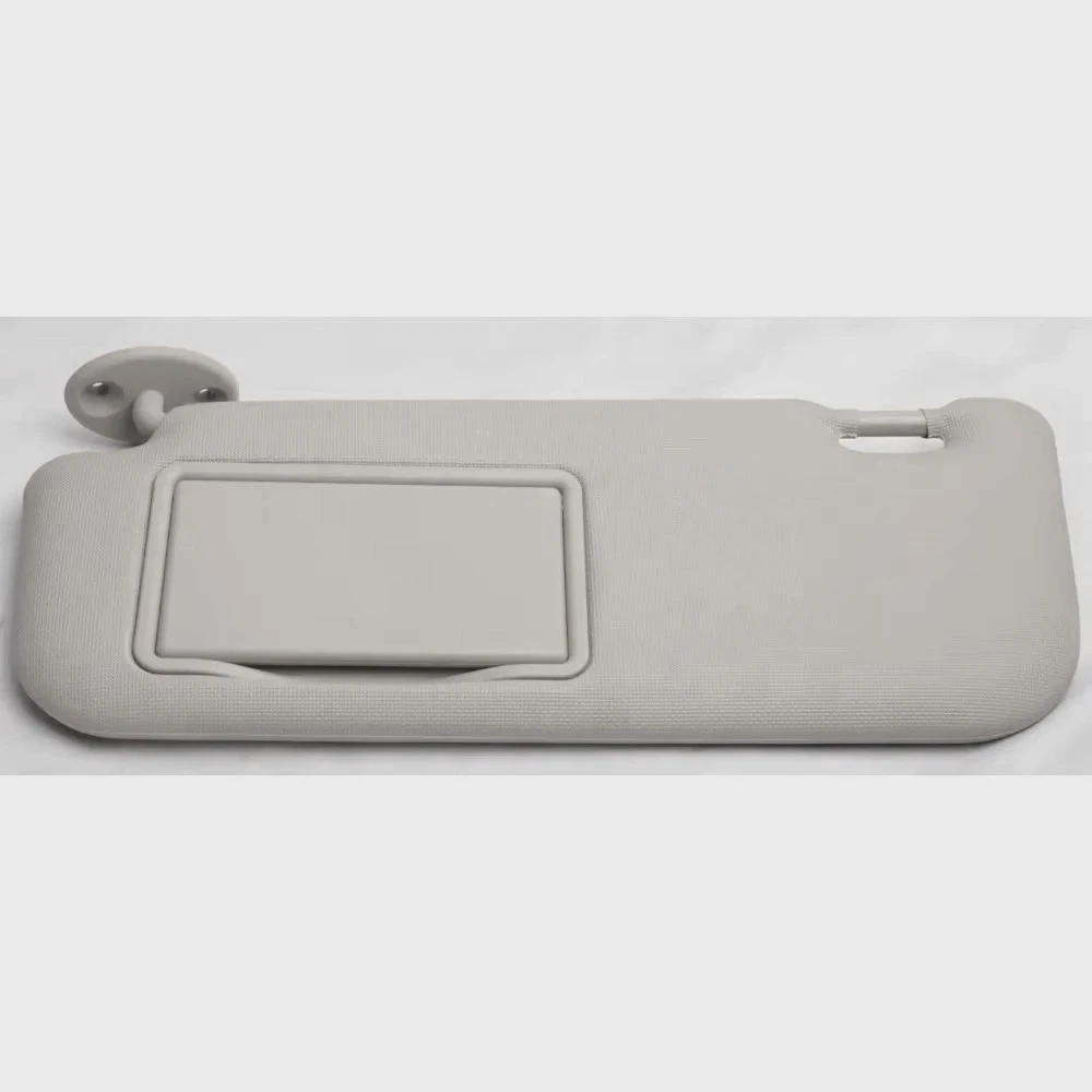 

Серо-бежевый левый и правый солнцезащитный козырек с зеркалом для макияжа для Toyota Corolla 2014 2015 2016 2017 2018 OEM 74320-02K90 74310-02K90