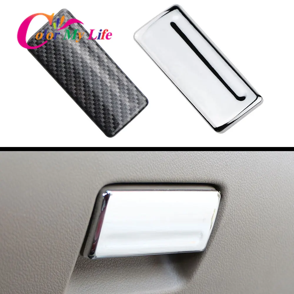 

Color My Life Car Glove Box Handle Cover Storage Bag Sequins Glovebox Trim Sticker for Ford Focus 2 MK2 2005 - 2011 Accessories