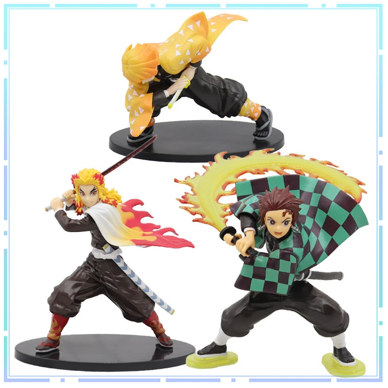 

16cm New Demon Slayer Kamado Tanjirou Kimetsu No Yaiba Kamado Nezuko Big Move Action Figure Pvc Model Toys Doll Christmas Gifts