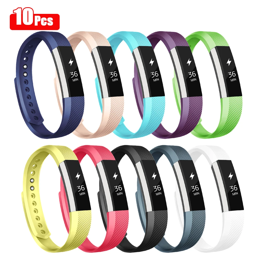 

10 Pack/lot Watch Band for Fitbit Alta Strap Bracelet Watchband Adjustable Wristband Replacement for Fitbit Alta Band Factory