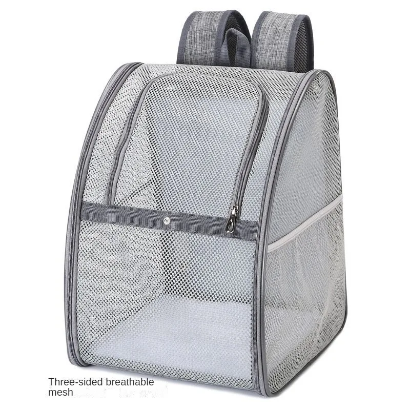 Воздухопроницаемый Сетчатый рюкзак для домашних животных сумка собак и кошек
