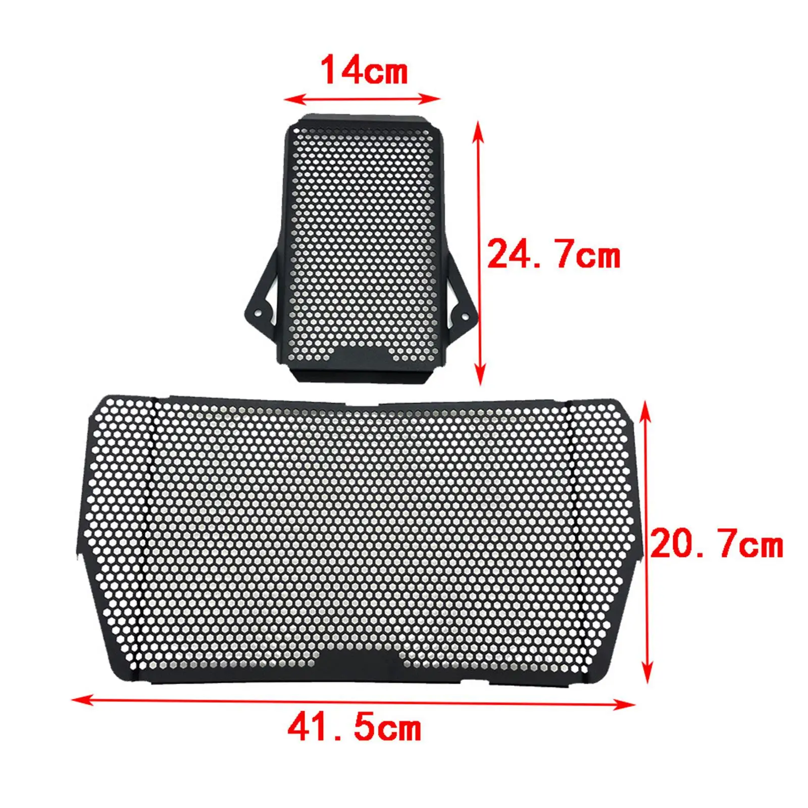 

Motorcycle Radiator Grille Kit Durable Assembly Repair Long Service Life Replaces Accessories for Ducati Supersport 930 950