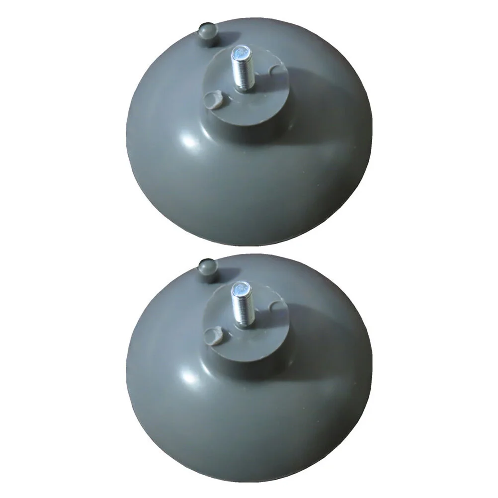

2 Pcs Glass Suction Cups Accessories Accessory Suction Cup Sucker Sausage Stuffer Supply Pvc Kitchen Supplies