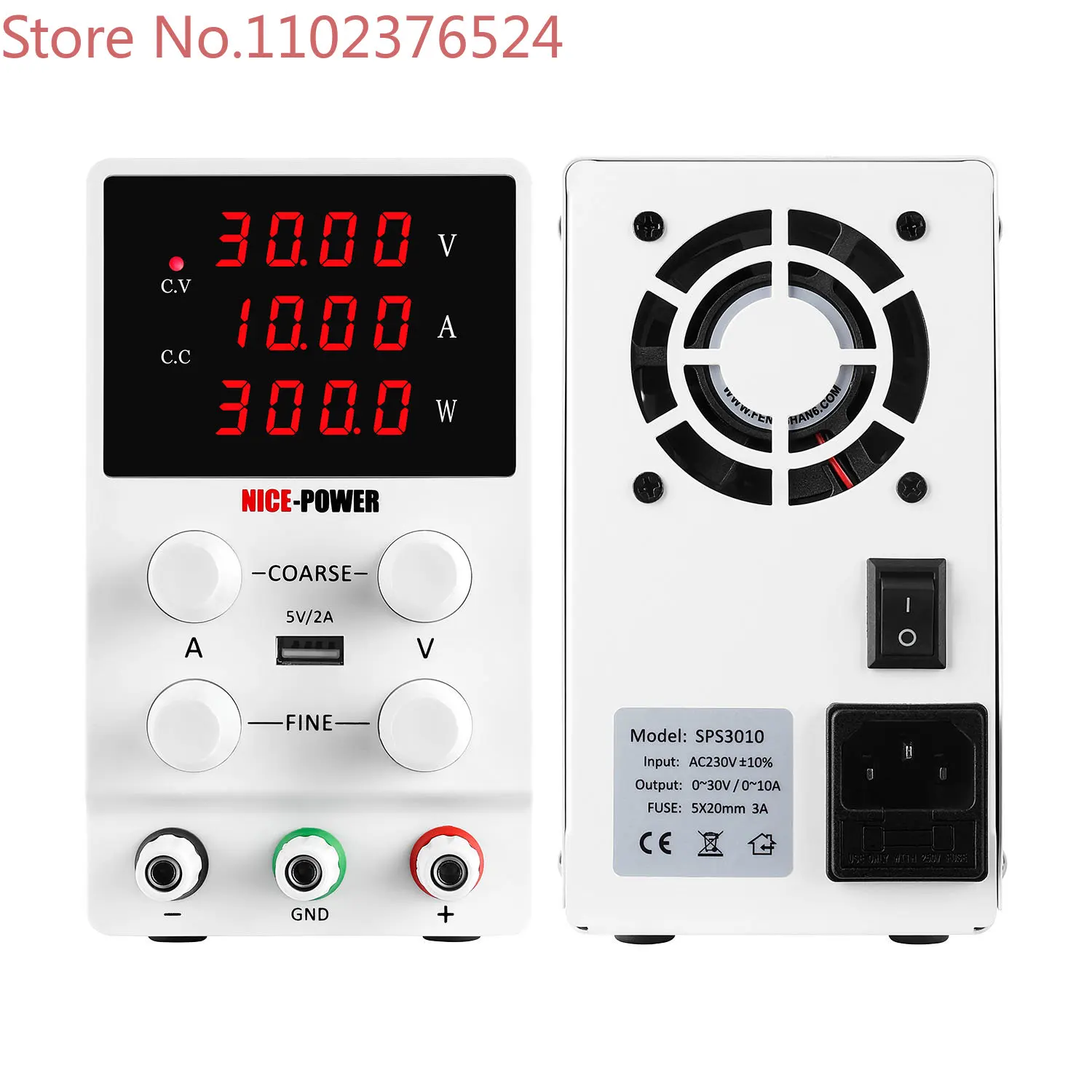 

China Factory Supply Nice Power Sps3010 30V 10A Display Power Switch For School Lab Teach Industrial Power Supply