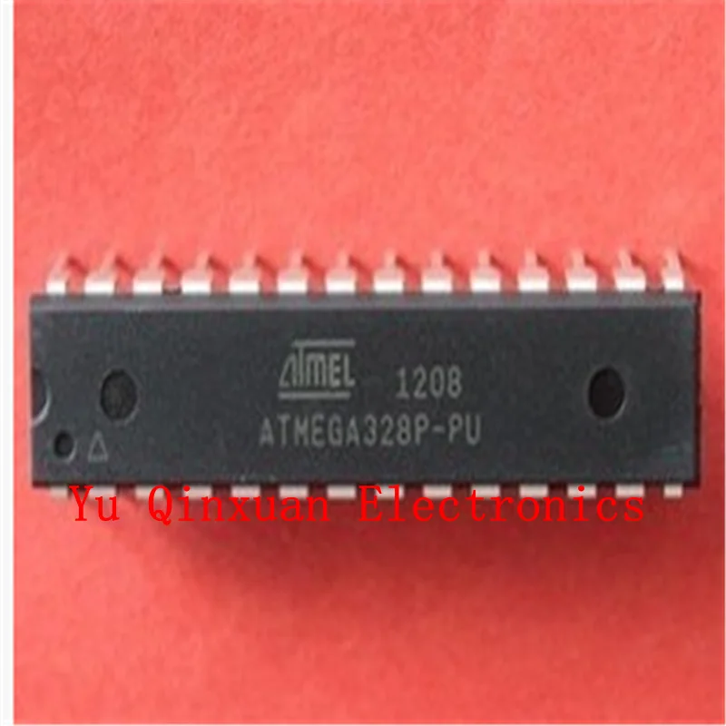 

ATMEGA328P-PU DIP-28 20MHz 32KB flash 2KB SRAM 8-bit microcontroller