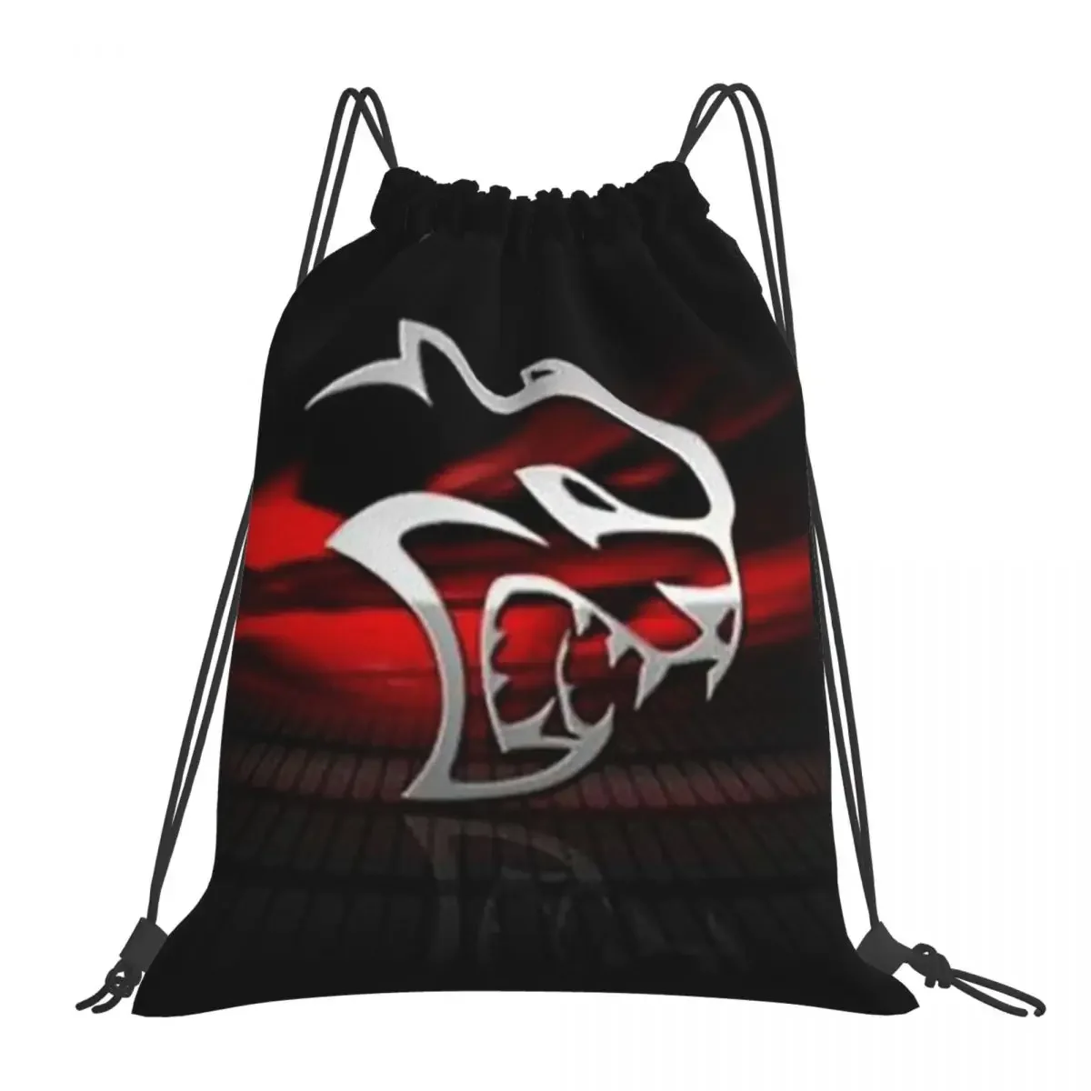 SRT Hellcat Demon Dodge Challenger автомобильные гоночные рюкзаки сумки на шнурке карман