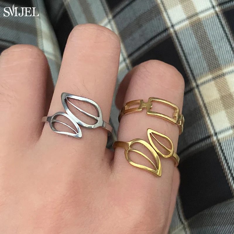 Кольцо из нержавеющей стали с молнией и кокосовым деревом