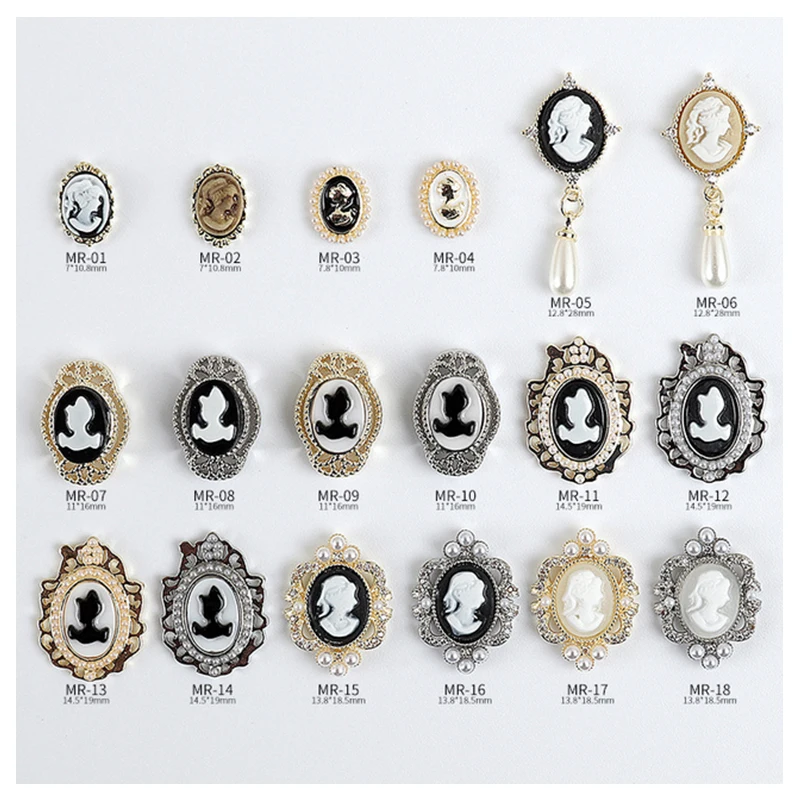 

3 шт., декоративные жемчужные головки для маникюра