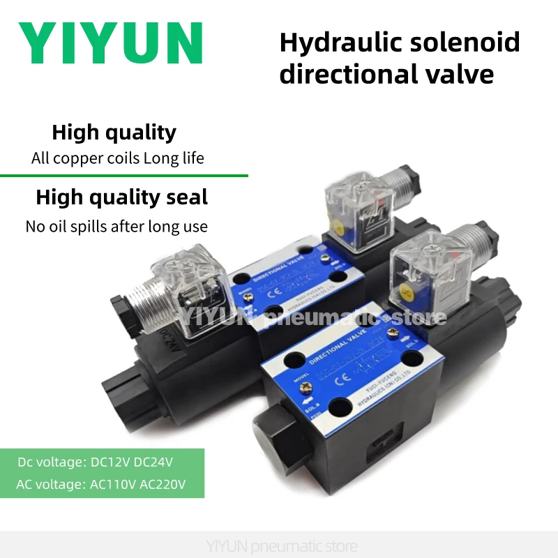 

DSG-03-3C10-3C11-3C9-3C12-2B2 DSG-03-3C2-3C3-3C4-3C5-3C60-DL-LW YIYUN Hydraulic solenoid directional valve two-way