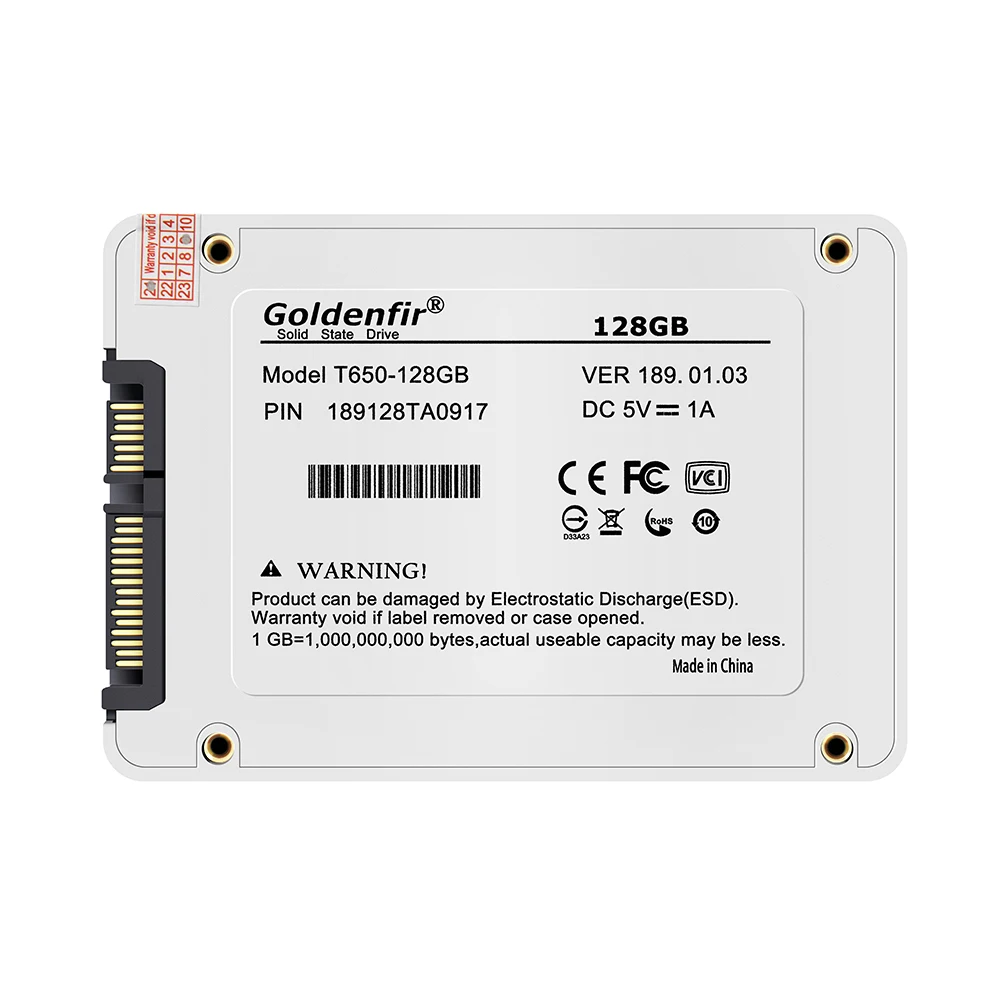 Goldenfir SSD 120 ГБ 128 240 2 5-дюймовый жесткий диск SATA3