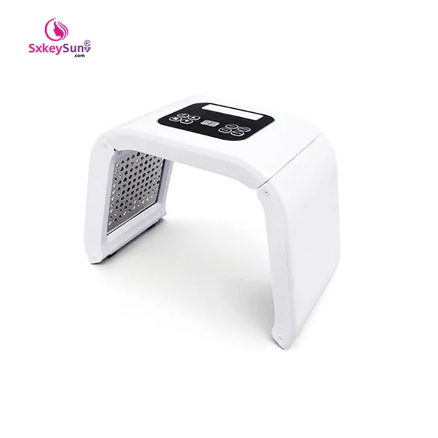 

portable 7 color LED photon red blue acne removal skin rejuvenation spectrometer