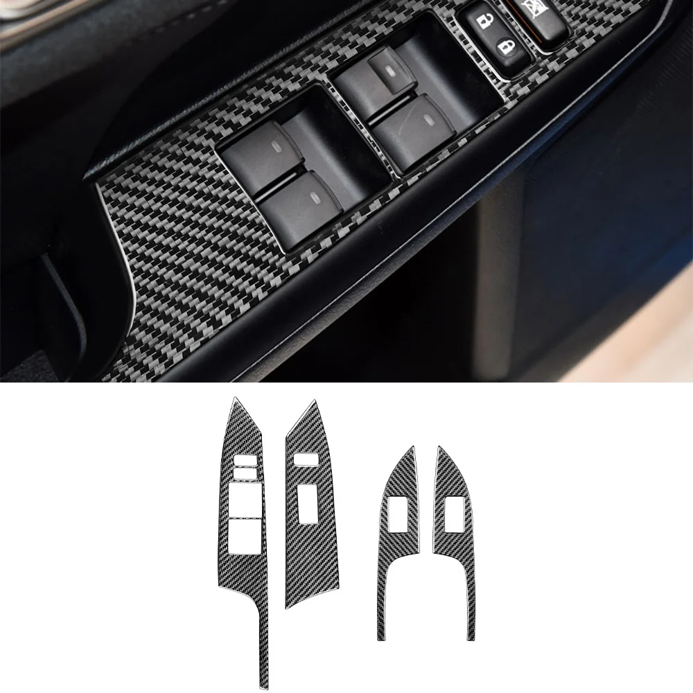 

Для Lexus CT 2011-2017, кнопка переключения стеклоподъемника, декоративная панель, отделка автомобиля, аксессуары для интерьера, углеродное волокно