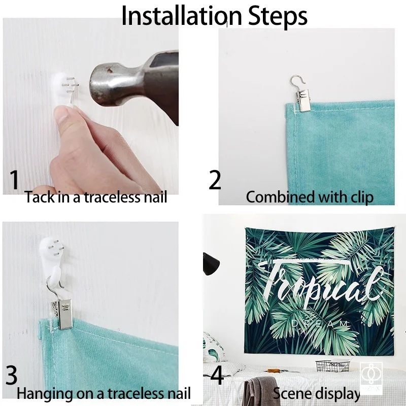 гобелен на стену украшения для комнаты декор Скандинавская ткань завтрака