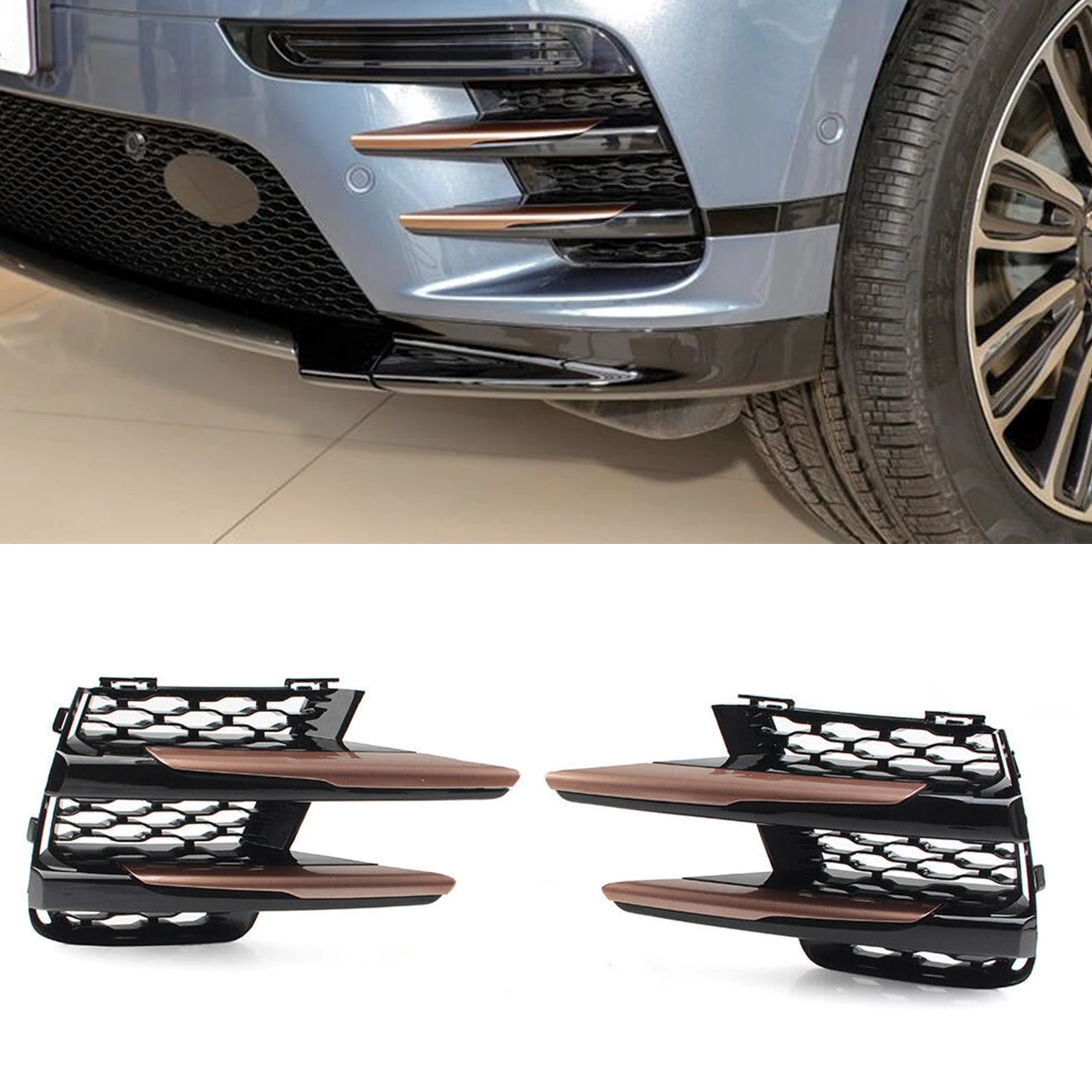 

Передний бампер для Land Rover Range Rover Velar 2017 2018 2019 2020 2021 2022