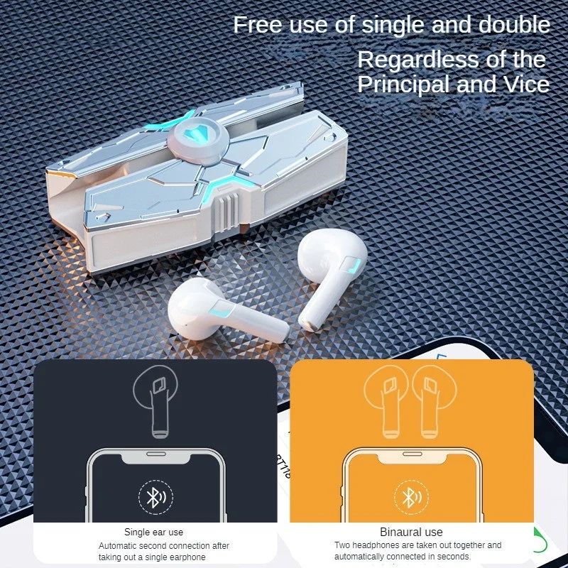 

Bluetooth-гарнитура Azeada с низкой задержкой, с шумоподавлением