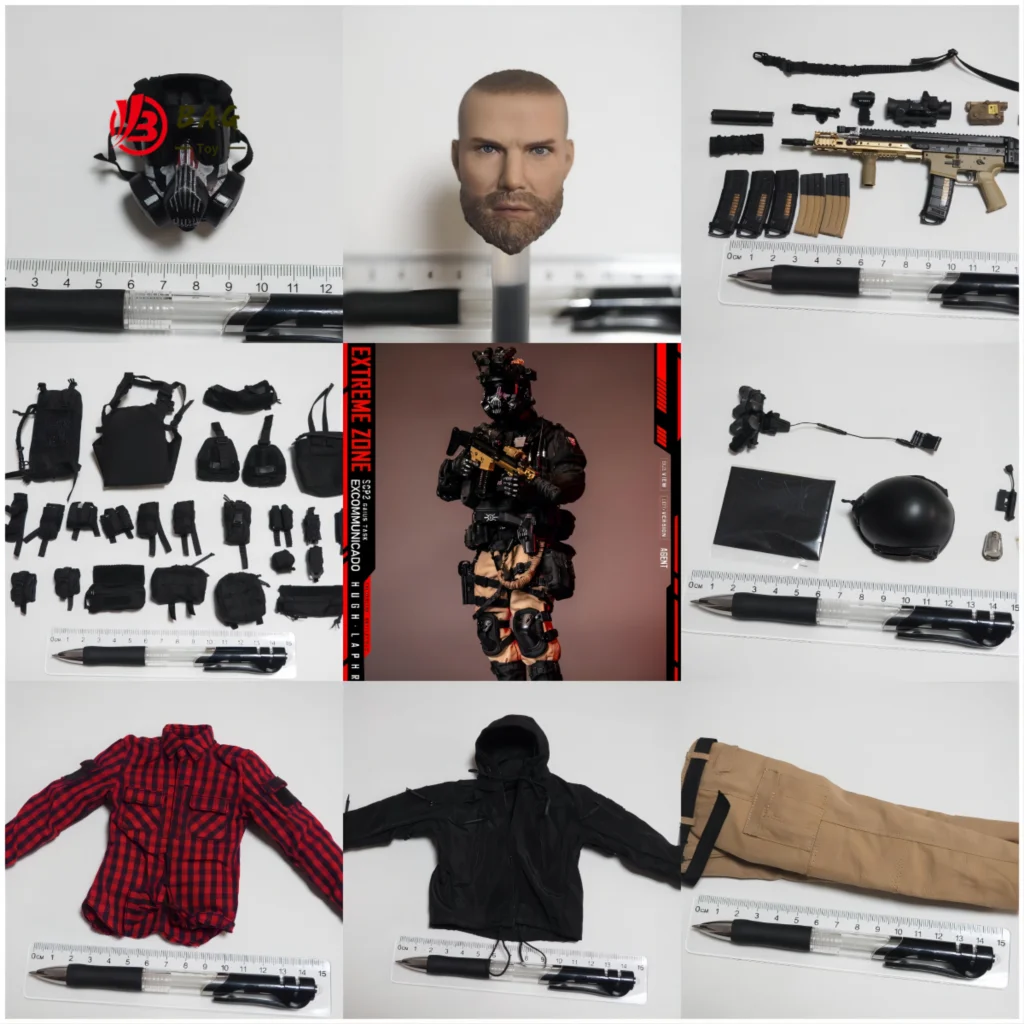 1/6 фигурки героев модели DAMTOYS EBS002 Новые запасные части