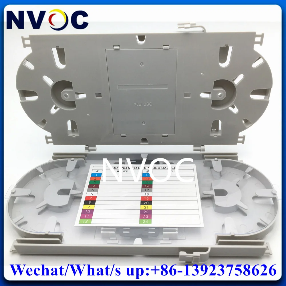 10 шт. 48-жильный лоток для оптоволокна с 48 портами пластиковый FTTH