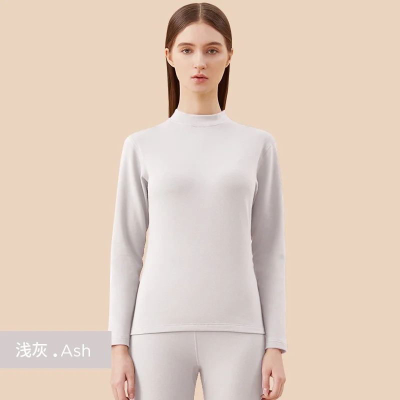 thermal underwear plush thickened pure cotton autumn clothes trousers women's suit autumn and winter bottoms leggings